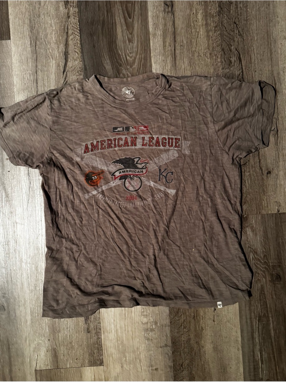 47 Brand American League Graphic Tee - Brown